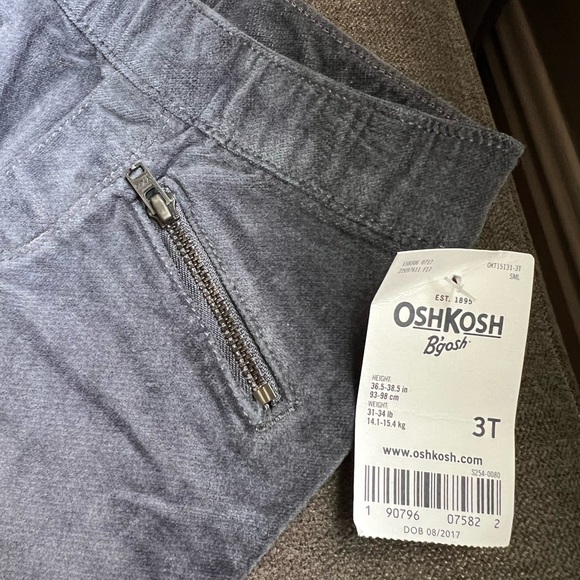 OskKosh B’gosh 3t girls velvet pants - Picture 3 of 5